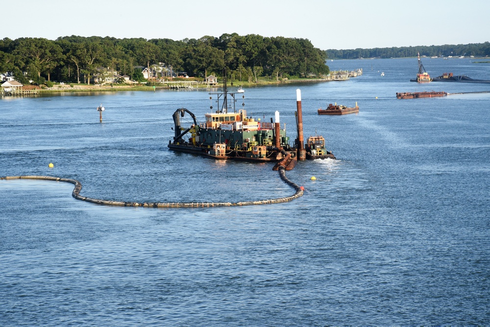 Lynnhaven Inlet dredging project seeing movement