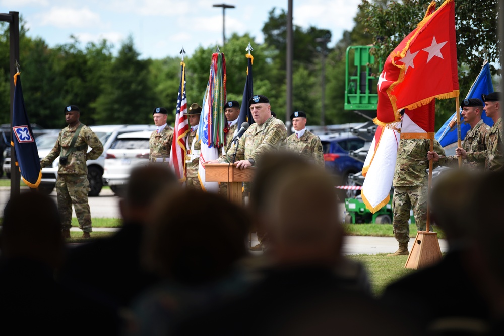 Gen. Paul E. Funk II assumes command of TRADOC