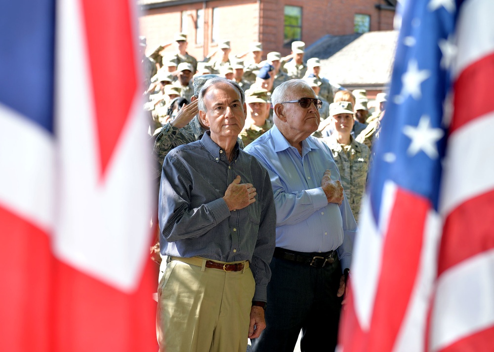 Team Mildenhall PDC honors legacy of 100th Bomb Group veteran in renaming ceremony