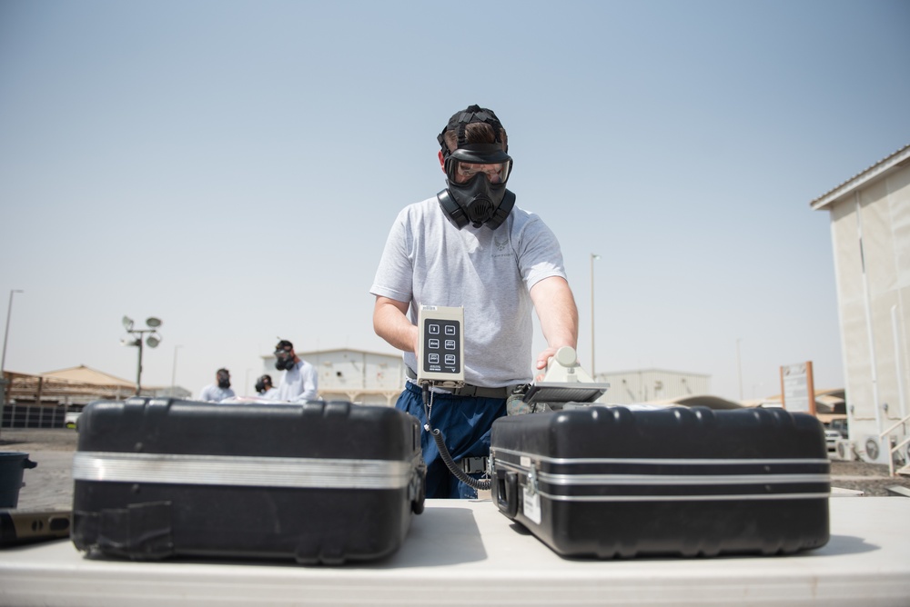 Emergency Management trains against radiation