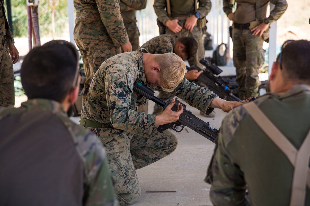 U.S. Marines increase interoperability with Spanish Army during field training operations