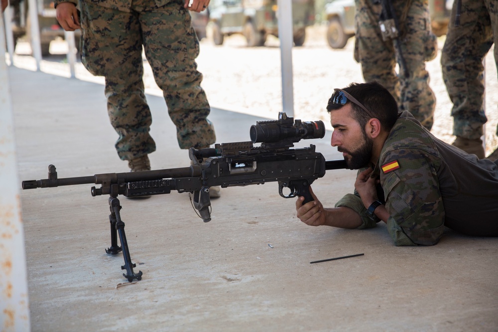 U.S. Marines increase interoperability with Spanish Army during field training operations