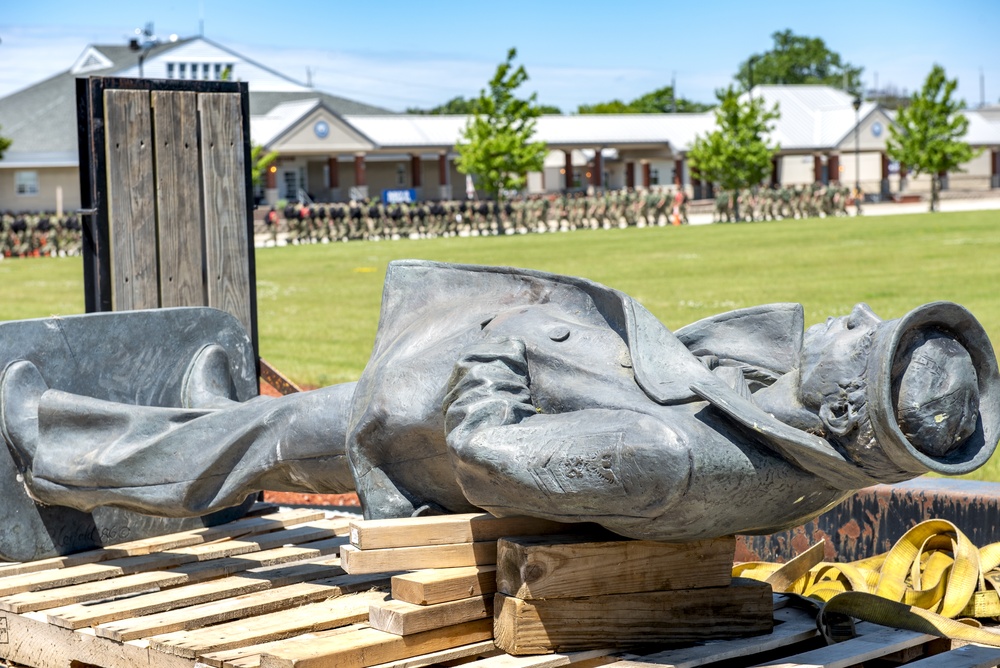 RTC Lone Sailor Statue Relocation