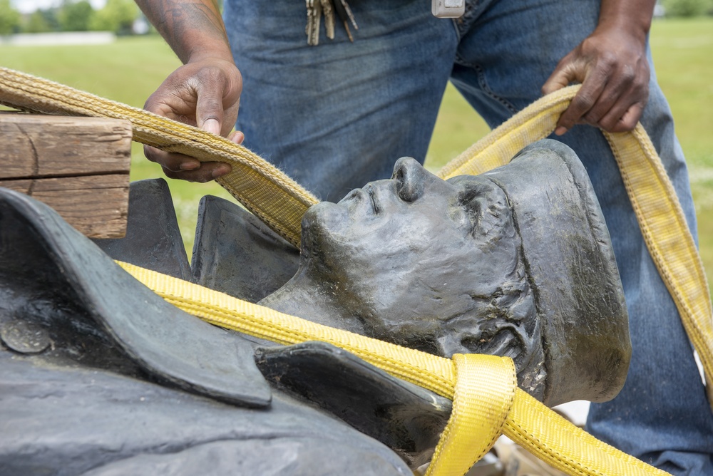 RTC Lone Sailor Statue Relocation