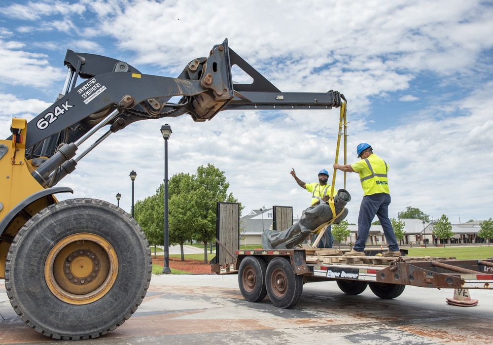 RTC Lone Sailor Statue Relocation