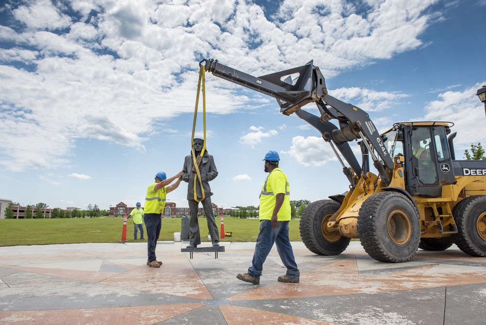 RTC Lone Sailor Statue Relocation