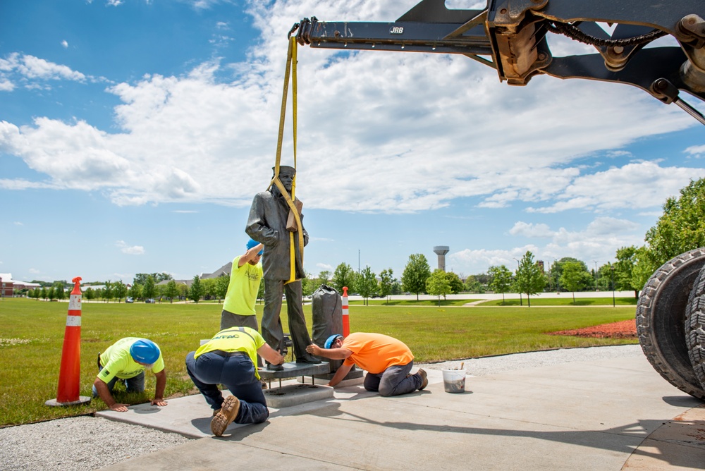 RTC Lone Sailor Statue Relocation