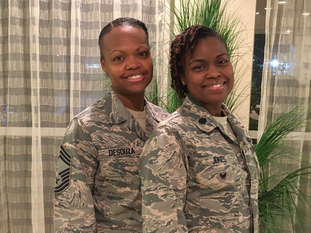 One door closes, another opens for Hinesville Air Force sisters