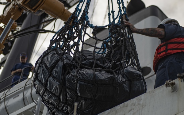 The U.S. Coast Guard Cutter Mohawk (WMEC 913) Supports Operation Martillo