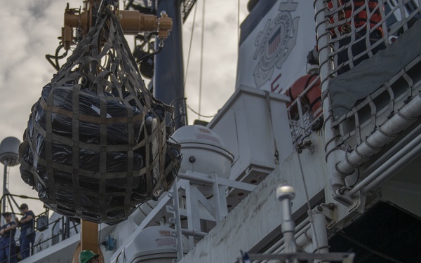 The U.S. Coast Guard Cutter Mohawk (WMEC 913) Supports Operation Martillo