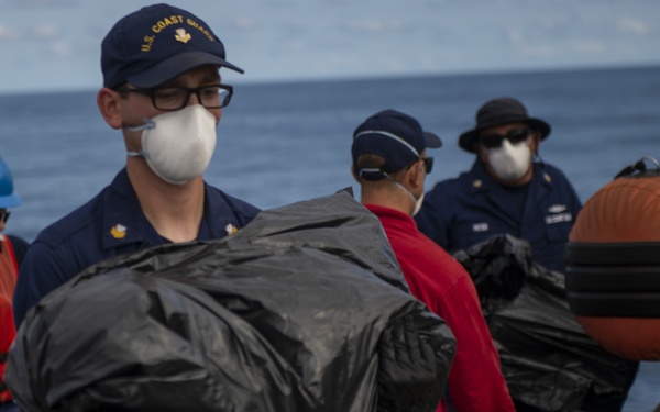 The U.S. Coast Guard Cutter Mohawk (WMEC 913) Supports Operation Martillo