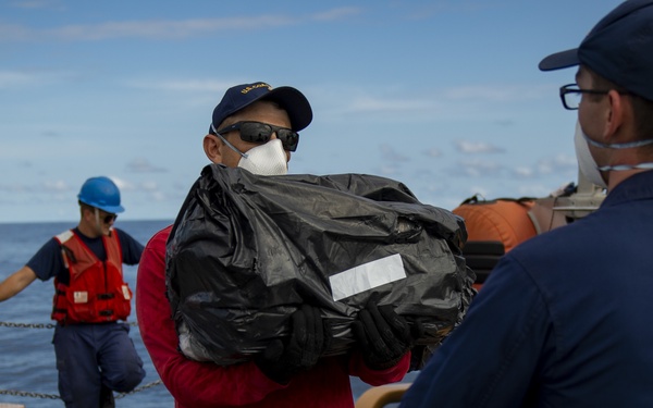 The U.S. Coast Guard Cutter Mohawk (WMEC 913) Supports Operation Martillo