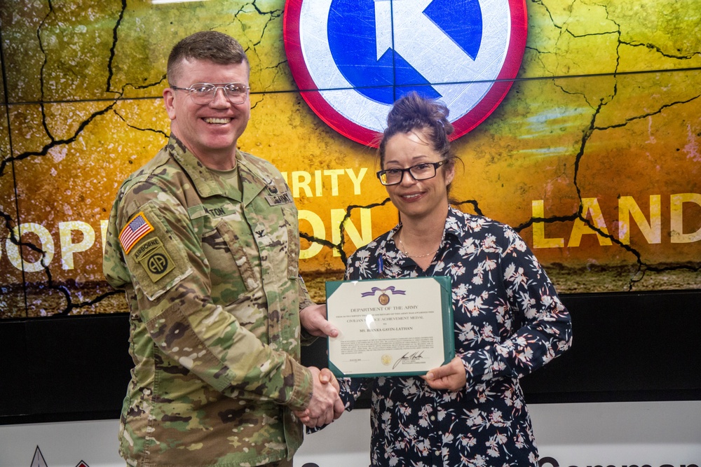 1st Theater Sustainment Command Award Ceremony