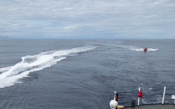 The U.S. Coast Guard Cutter Mohawk (WMEC 913) Supports Operation Martillo