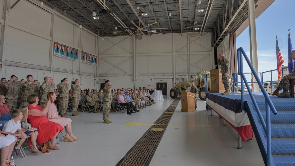 509th Civil Engineer Squadron Change of Command