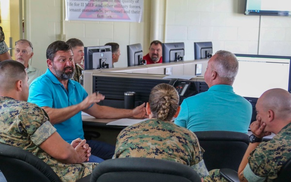 Destructive weather drills on Camp Lejeune, New River