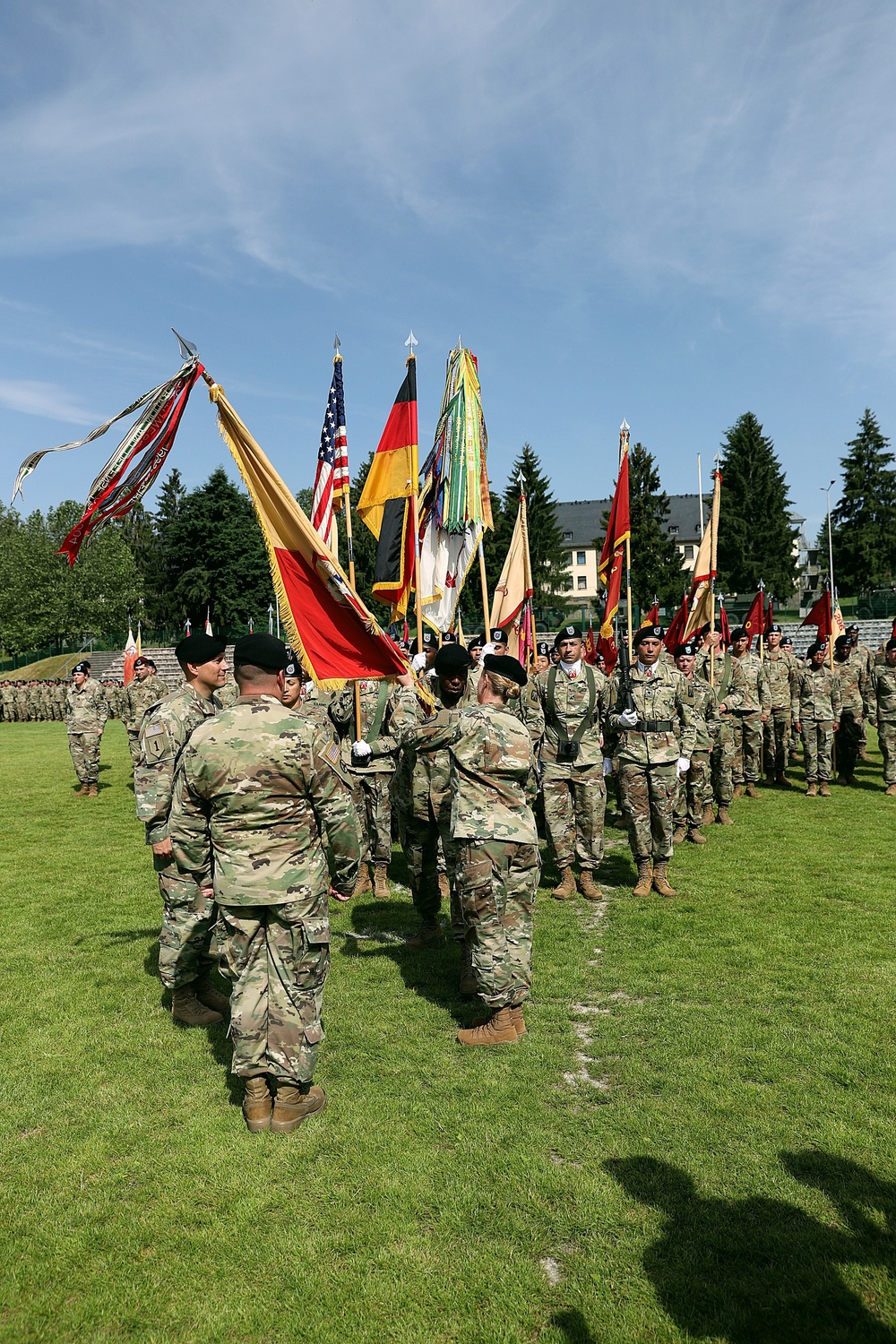 Knights’ Brigade hosts dual Change of Command/Responsibility ceremony