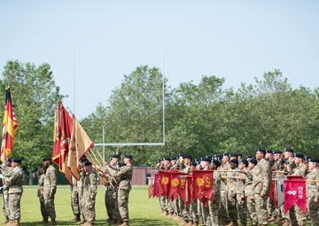 Knights’ Brigade hosts dual Change of Command/Responsibility ceremony