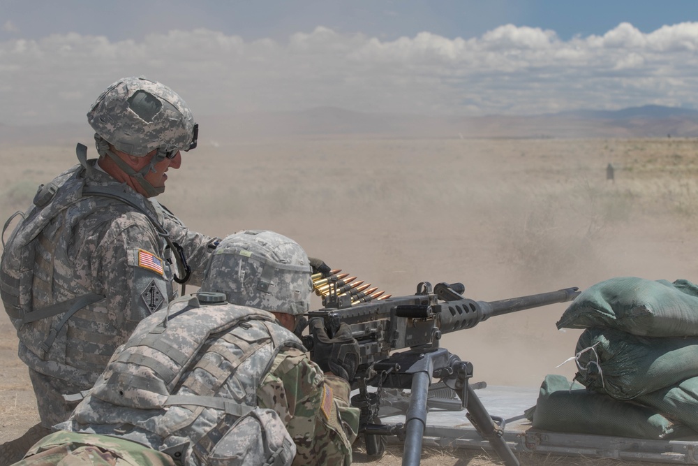 1249th Engineer Battalion Conducts Live Fire Exercise