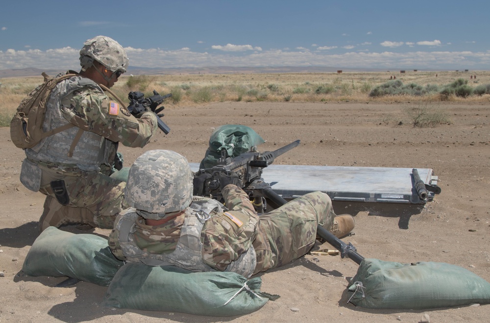 1249th Engineer Battalion Conducts Live Fire Exercise