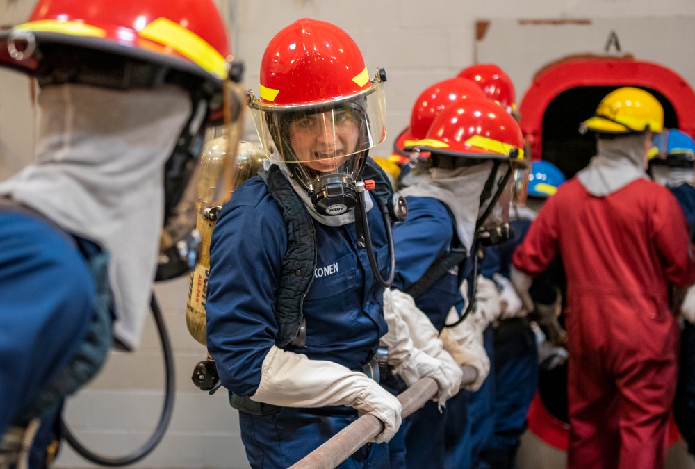 Recruit Training Command USS Chief Fire Fighter Trainer