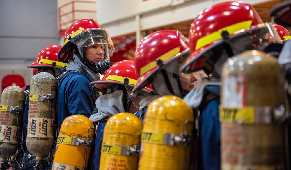 Recruit Training Command USS Chief Fire Fighter Trainer