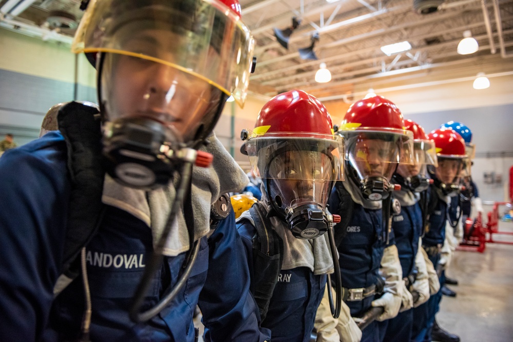 Recruit Training Command USS Chief Fire Fighter Trainer