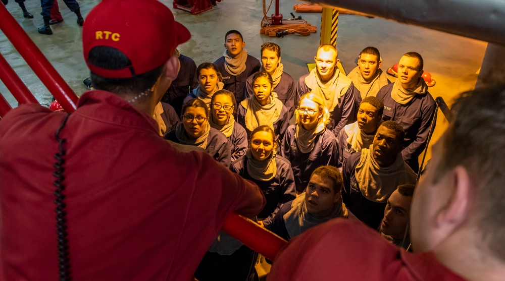 Recruit Training Command USS Chief Fire Fighter Trainer