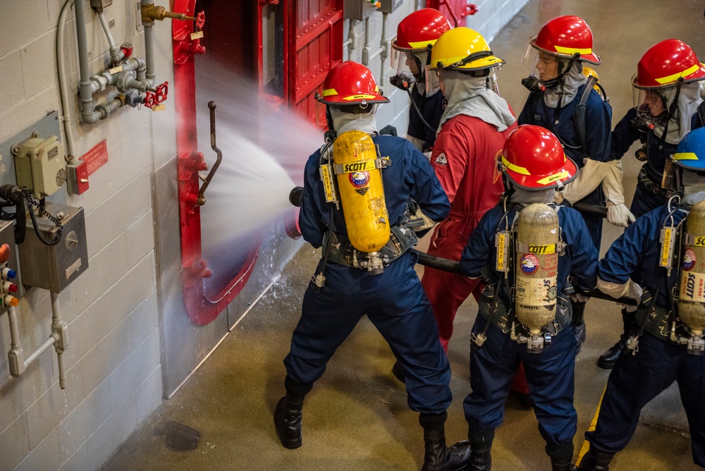 Recruit Training Command USS Chief Fire Fighter Trainer