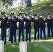 Military Funeral Honors for U.S. Army Air Forces 1st Lt. Howard Lurcott in Section 3 of Arlington National Cemetery