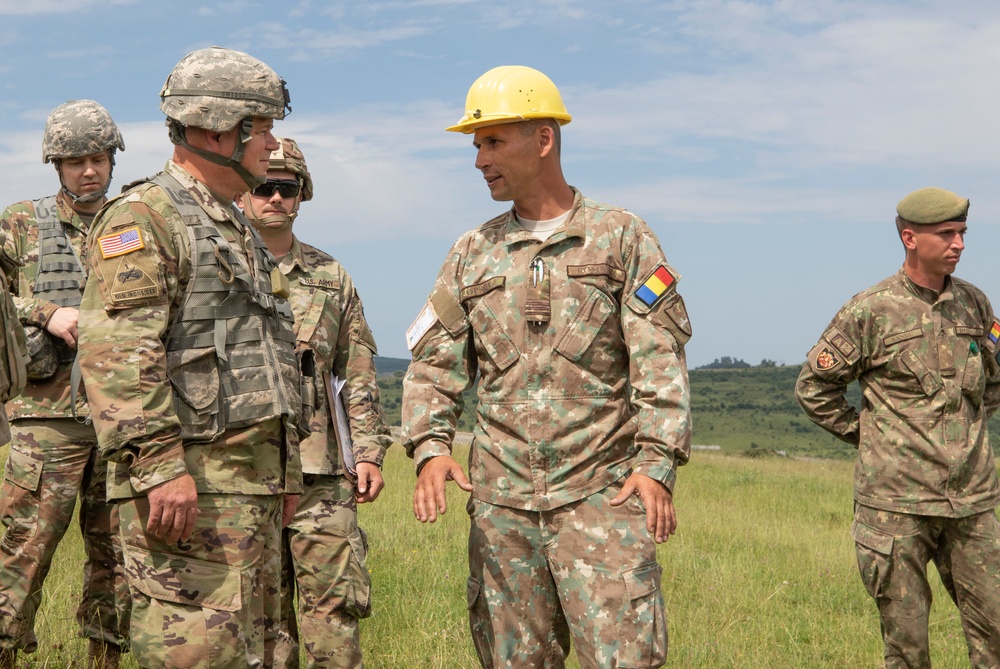 W.Va. Guard leadership visits Resolute Castle 2019