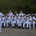 Navy Band Great Lakes Perform as a Jazz Ensemble during Quad Cities Navy Week.