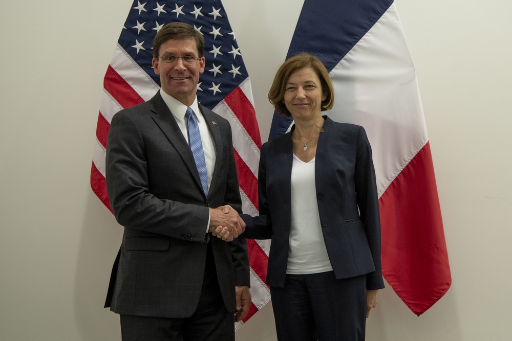 Acting Secretary of Defense Meets French Defense Minister
