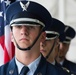 The Whiteman Air Force Base Honor Guard Prepares to present colors at the 509th AMXS Change of Command