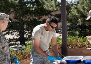 50th SW Chaplains serve food, support resiliency