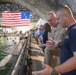 Rear Adm. Ver Hage visits the submarine races