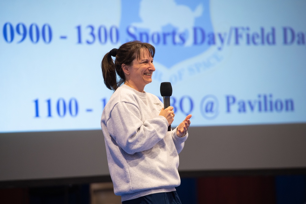 Schriever enjoys sports, sun during Wingman Day