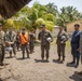 Marines visit project site