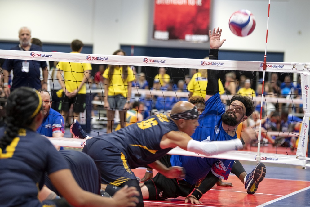 2019 DoD Warrior Games Sitting Volleyball