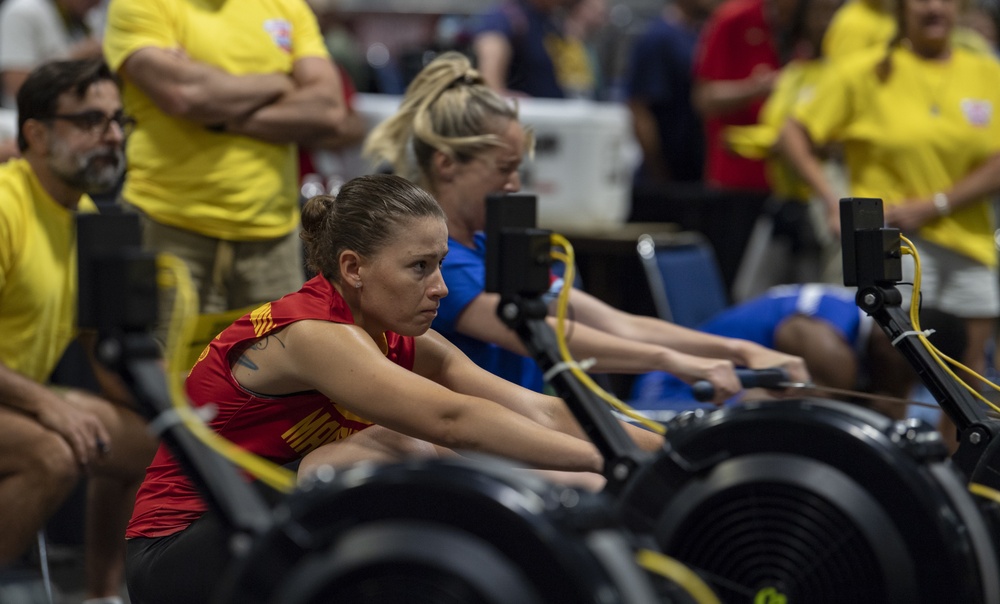 DoD Warrior Games Indoor Rowing Competition