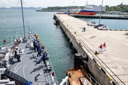 USS Pioneer arrives in Kota Kinabalu