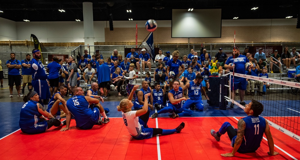 Warrior Games Sitting Volleyball Competition