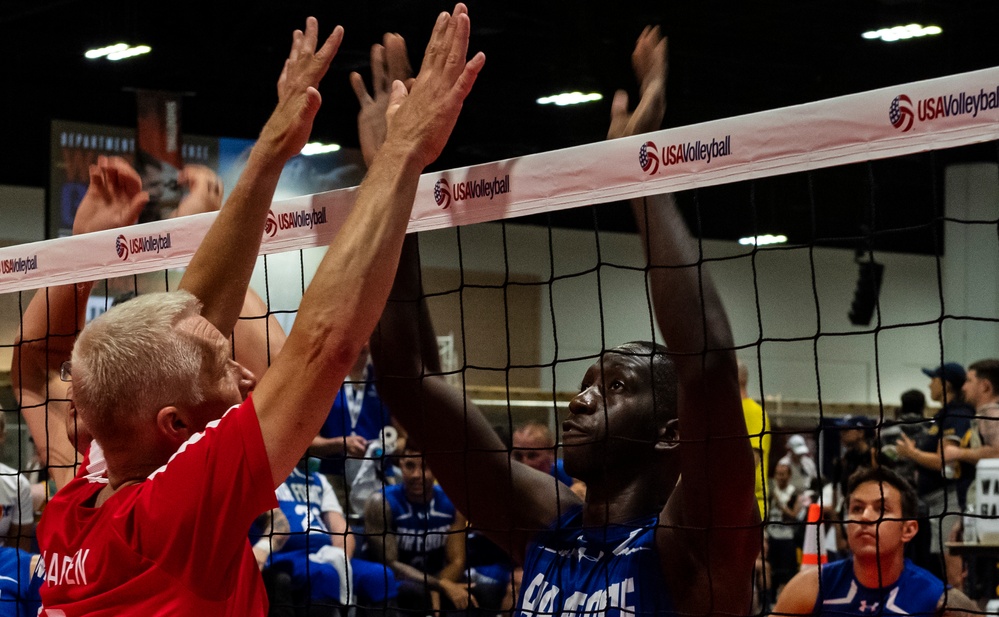 Warrior Games Sitting Volleyball Competition