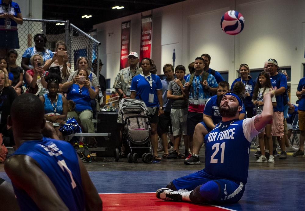 Warrior Games Sitting Volleyball Competition