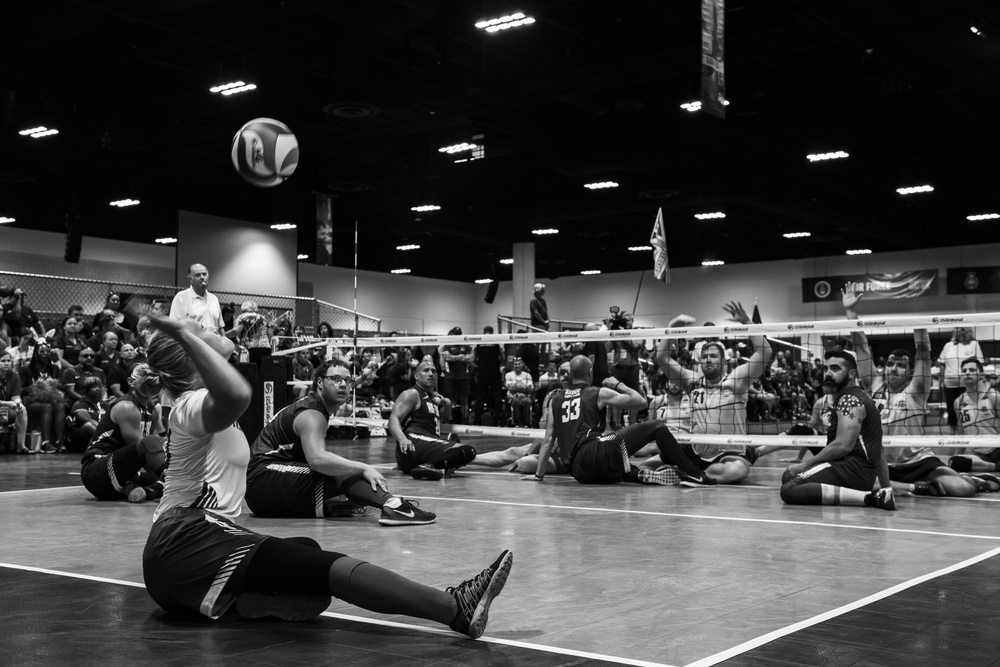 Warrior Games Sitting Volleyball Competition