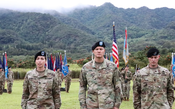 500th Military Intelligence Brigade-Theater farewells Everette and welcomes Parker