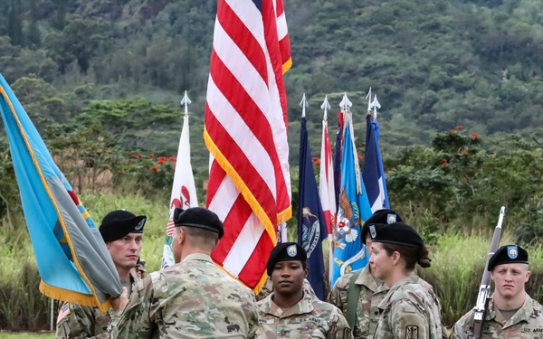 500th Military Intelligence Brigade-Theater farewells Everette and welcomes Parker