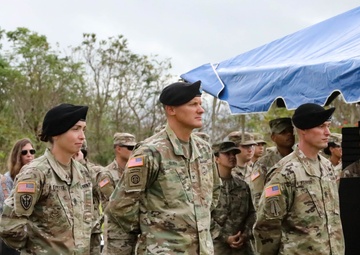500th Military Intelligence Brigade-Theater farewells Everette and welcomes Parker