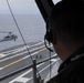 Nimitz Air Boss Conducts Helo Operations