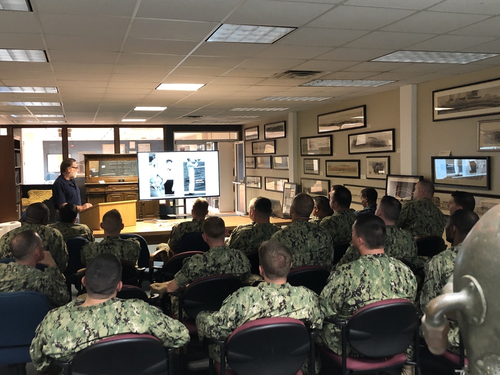 Naval Museum Annex hosts a historical presentation